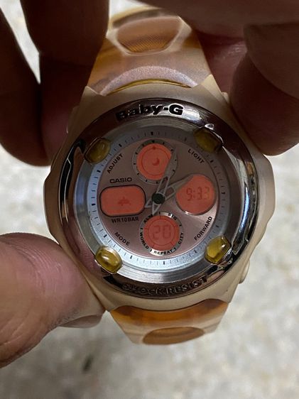 นาฬิกายี่ห้อ CASIO  BABY G  วินเทจ ของแท้มือสอง ยังสวย  650฿ รูปที่ 6
