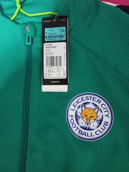 📍เสื้อแจ็คเก็ต เสื้อคลุม เสื้อวอร์ม เลสเตอร์ LCFC เสื้อวอร์มกีฬา แจ็คเก็ตกีฬา Adidas รูปที่ 8