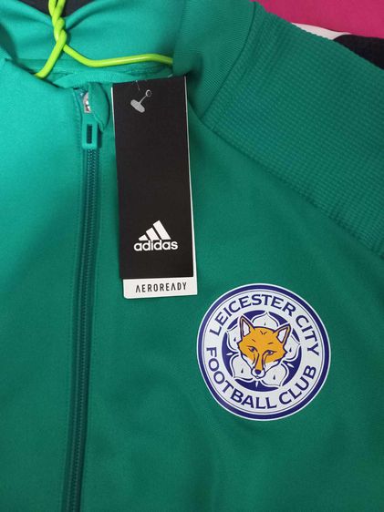 📍เสื้อแจ็คเก็ต เสื้อคลุม เสื้อวอร์ม เลสเตอร์ LCFC เสื้อวอร์มกีฬา แจ็คเก็ตกีฬา Adidas รูปที่ 7