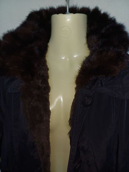 Anthem luxe fur neck coat ใส่ได้ 2 แบบ รูปที่ 6
