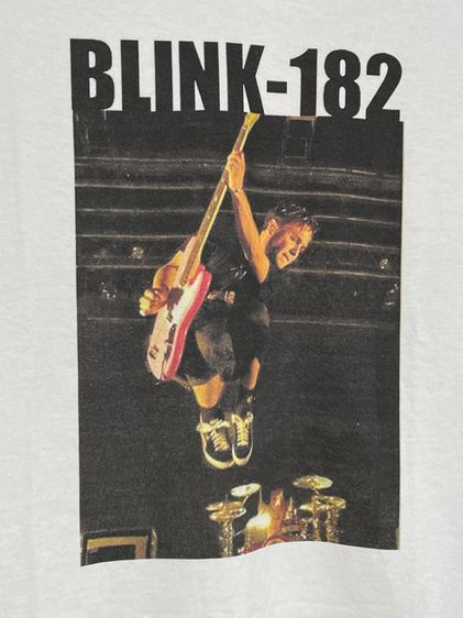 เสื้อวงมือสอง VINTAGE 2001 BLINK-182 TOUR Size M มือ2 รูปที่ 5