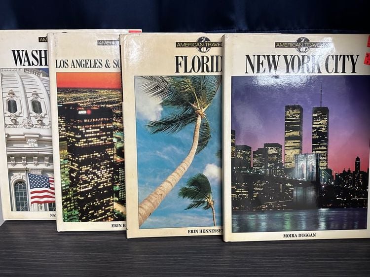 บันเทิงและท่องเที่ยว หนังสือ เมืองเอก USA 4 เล่ม