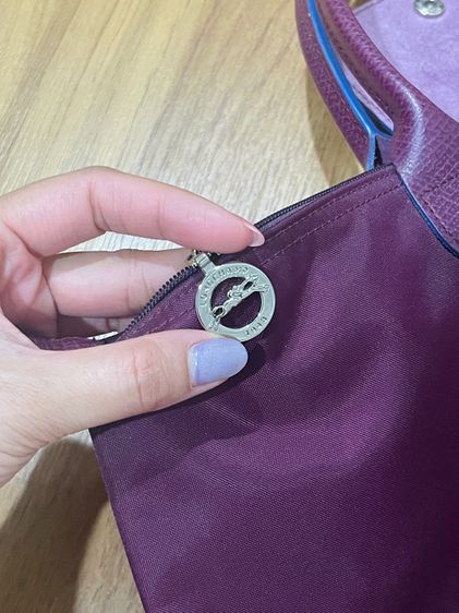 Longchamp club m short prune รูปที่ 3