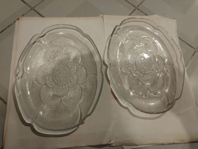 จานลายนูน​คริสตอลแท้ขนาด7นิ้ว รูปที่ 9