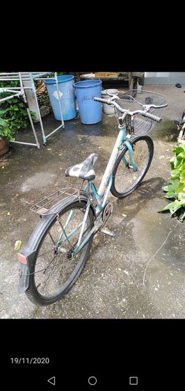 จักรยาน​แม่บ้าน​ขนาด​ล้อ​24​นิ้ว​สี​ฟ้า​สภาพ​ดี​แถม​ปลอก​คลุม​อาน​ตาข่าย​ป้องกัน​ความร้อน​ รูปที่ 2