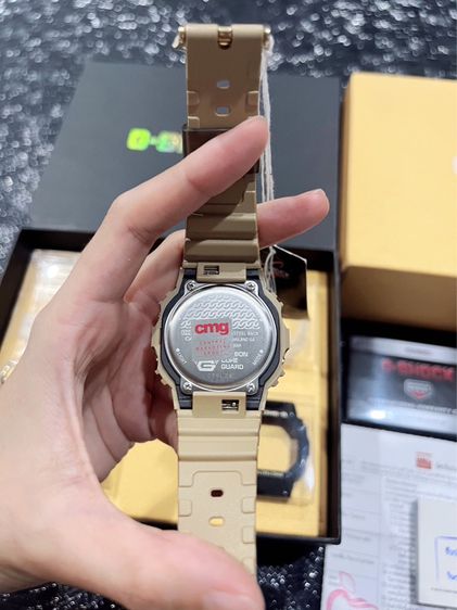 Casio G shock DWE 5600HG 1 DR limited box set สีทอง ของใหม่ รูปที่ 5