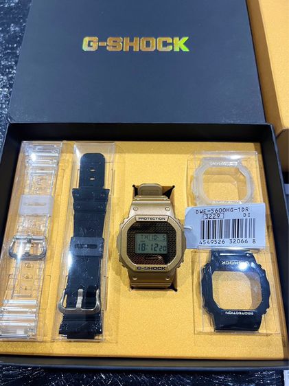 Casio G shock DWE 5600HG 1 DR limited box set สีทอง ของใหม่ รูปที่ 2