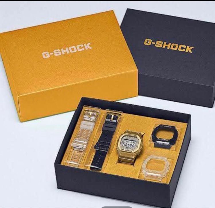 Casio G shock DWE 5600HG 1 DR limited box set สีทอง ของใหม่ รูปที่ 9