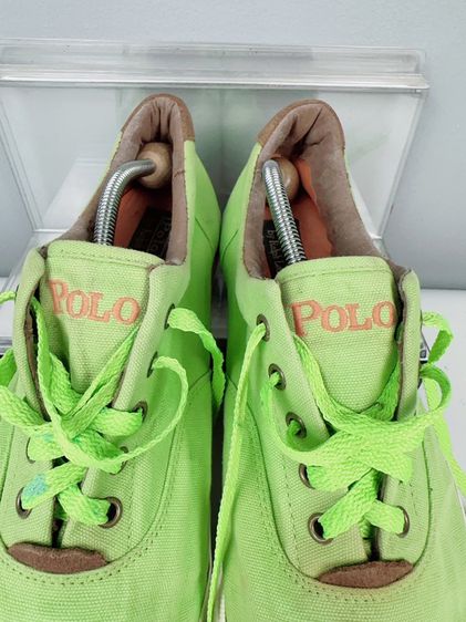 รองเท้า Polo Ralph Lauren Sz.16us51eu34cm สีเขียว สภาพสวยมาก ไม่ขาดซ่อม ใส่เที่ยวลำลองหล่อ  รูปที่ 11