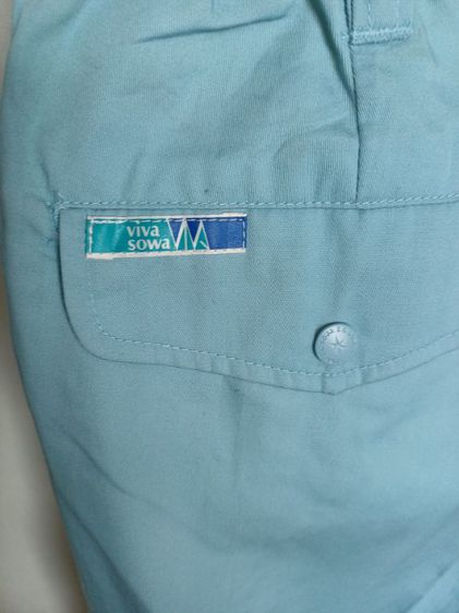 Viva Sowa Cargo Pants สีมิ้นท์ เอว:28-30" รูปที่ 4