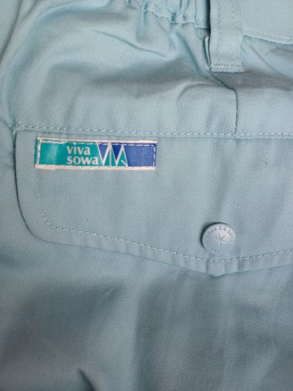 Viva Sowa Cargo Pants สีมิ้นท์ เอว:28-30" รูปที่ 11