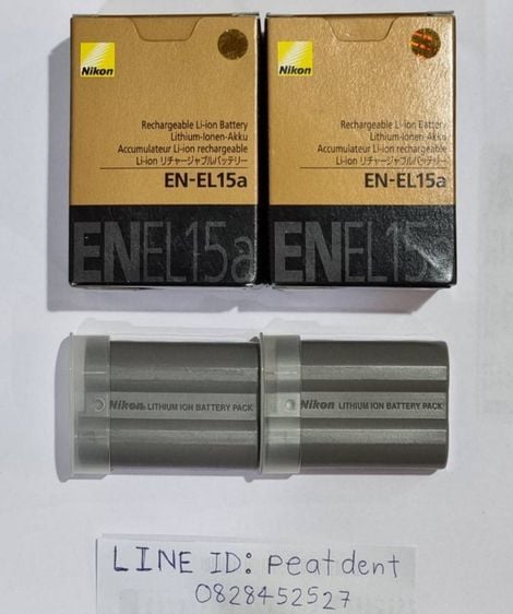 ขาย battery Nikon ENEL15A สภาพใหม่ใช้งานน้อย กล่องครบ