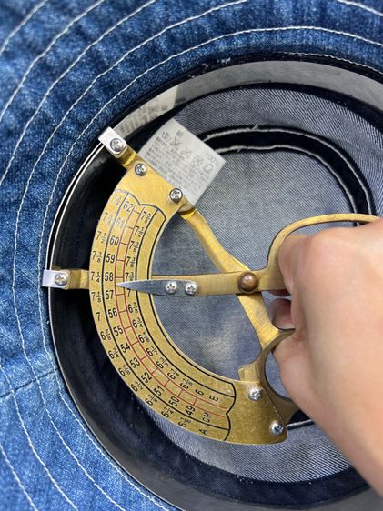 หมวก Fashion ยีนส์ปีกกว้าง รูปที่ 7