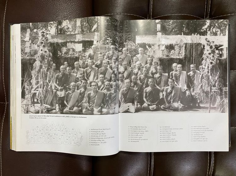 หนังสือปกแข็งญาณสัมปันนธัมมานุสรณ์ หนังสือที่ระลึกในงาน พระราชทานเพลิงศพหลวงตามหาบัว พิมพ์ปี 2554 จำนวน 1000 กว่าหน้า รูปที่ 8