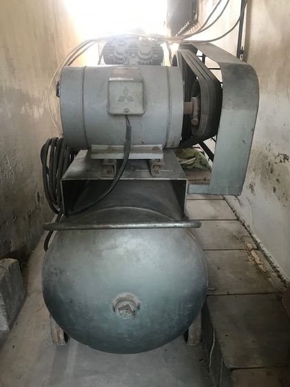 เครืองปัีมลม FUJI Compressor 4 สูบ  7.5HP 380 โวล์ + มอเตอร์ไฟฟ้า Mitsubishi Super Line J-series รูปที่ 7