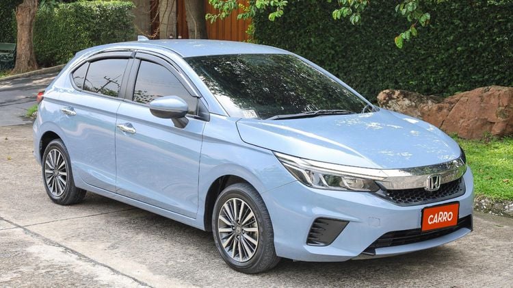 Honda City 2021 1.0 SV Sedan เบนซิน ไม่ติดแก๊ส เกียร์อัตโนมัติ เทา รูปที่ 1