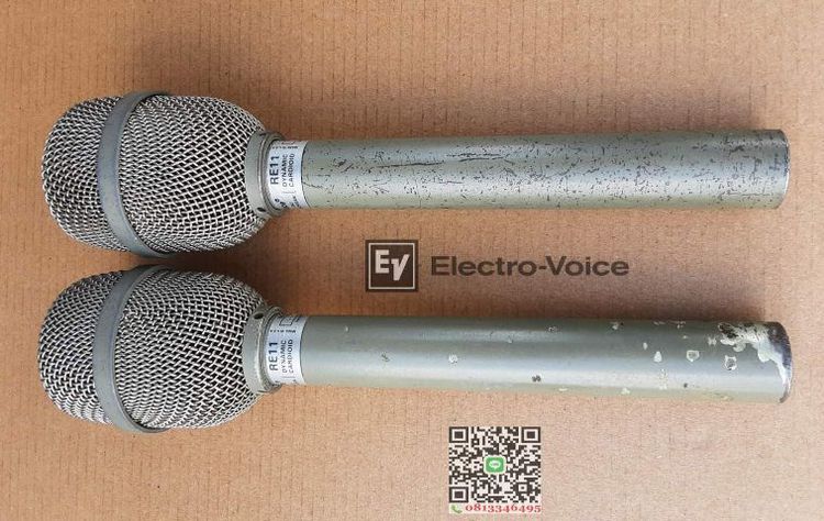 ไมค์สายแนววินเทจ Vintage Electro-Voice RE11 Dynamic Supercardioid Microphone รูปที่ 4