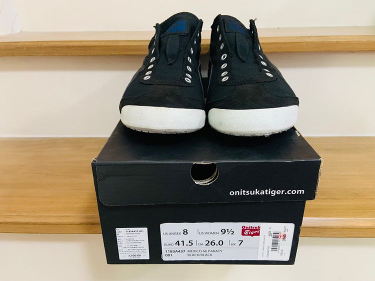 รองเท้า Onitsukatiger ลายดอก เบอร์ EUR 41.5 UK 7.0 26 cm คนเท้า 25.5-26.5 ใส่ได้ สภาพดี พื้นเต็ม ทรงสวย ลายดอกสีสดครับ กล่องครบครับ รูปที่ 3