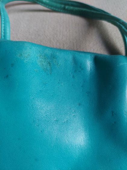 กระเป๋า Loewe ทรงถือ สีเขียวน้ำทะเล ใบเล็กน่ารัก รูปที่ 7