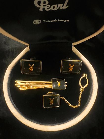 เซ็ท คัฟลิงค์และคลิปหนีบ และติด เนคไท กระต่ายน้อย รูปที่ 4