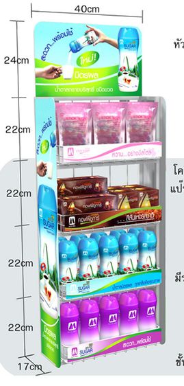 สแตนวางของ โชว์   ชั้นวางของโชว์ ราคาถูก   รูปที่ 17