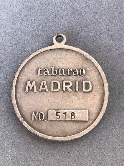 จี้เหรียญวินเทจTaburao Madrid รูปที่ 3