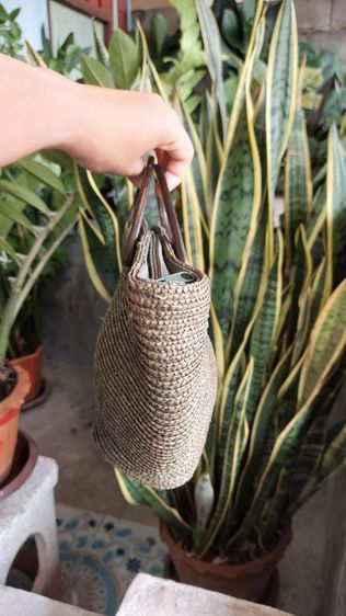 กระเป๋าสาน ทรงถือ สวยมาก รูปที่ 3