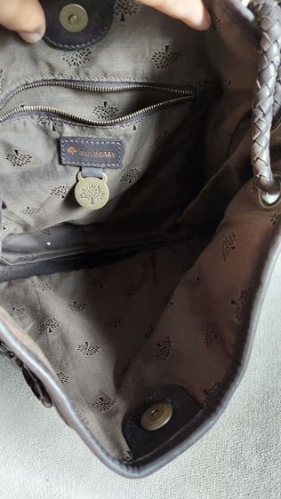 กระเป๋า Mulberry วินเทจ ของแท้ หนังแกะนิ่มๆ  รูปที่ 6