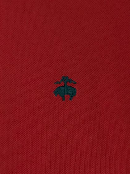Brooks Brothers Slim Fit Red and Green Polo รูปที่ 5