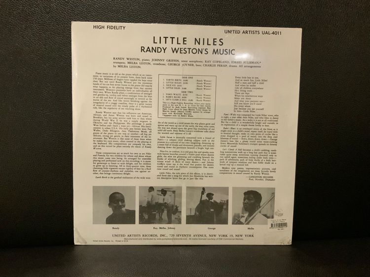 ขายแผ่นเสียงแจ๊สแผ่นซีลบันทึกเยี่ยม Randy Weston Little Niles Pure Pleasure Records 180g. 2004 U.K. SS sealed LP ส่งฟรี รูปที่ 2