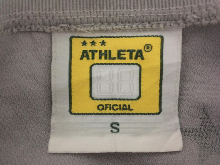 เสื้อกีฬา แบรนด์ ATHLETA สีเทาแถบเขียว รูปที่ 7