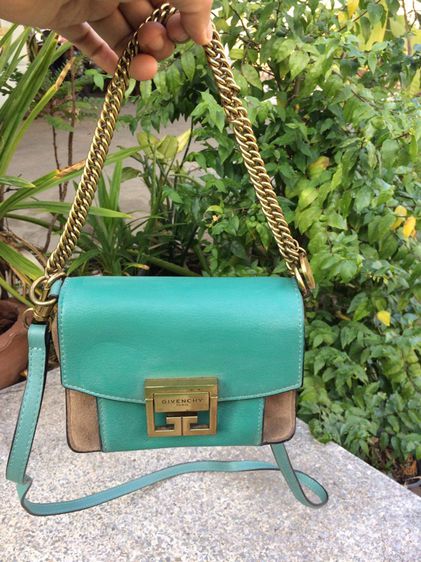 กระเป๋า Givenchy gv3 mini แท้ หนังผสมหนังกลับ  รูปที่ 7