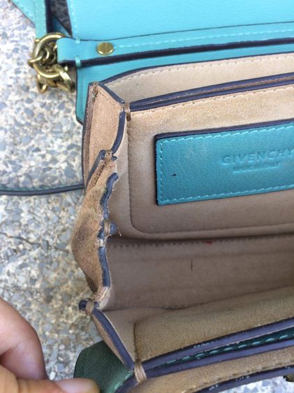 กระเป๋า Givenchy gv3 mini แท้ หนังผสมหนังกลับ  รูปที่ 13