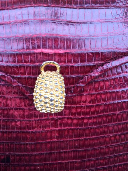 กระเป๋าถือทรงกล่อง Shinjukuya หนังตะกวดแบรนด์ดังญี่ปุ่น  รูปที่ 16