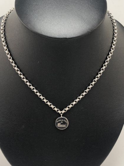 Gucci silver necklace (65433) รูปที่ 3