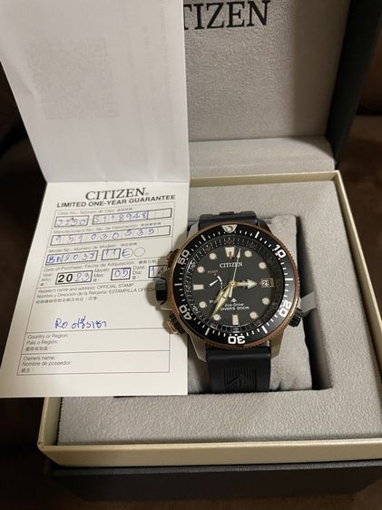 Citizen promaster 30th anniversary limited edition รูปที่ 2