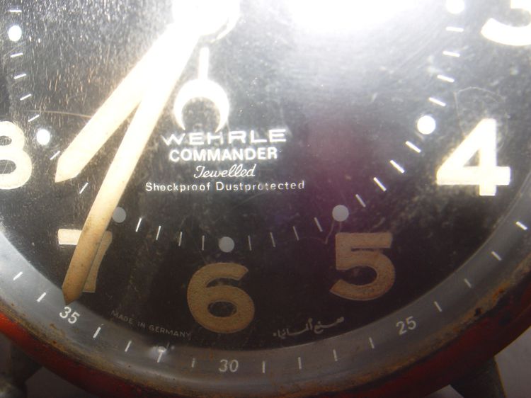นาฬิกาปลุกไขลานเยอรมัน WEHRLE ใช้งานได้ปกติ เดินดี ปลุกดัง รูปที่ 2