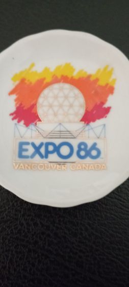 จานที่ระลึกงาน World EXPO 1986 VANCOUVER  CANADA ของแท้ รูปที่ 2