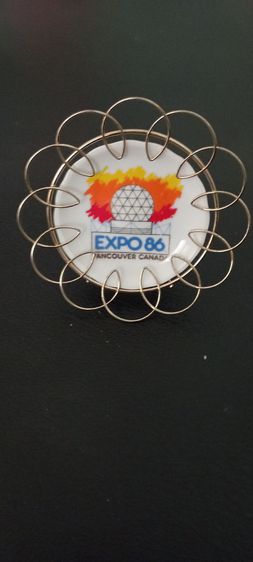 จานที่ระลึกงาน World EXPO 1986 VANCOUVER  CANADA ของแท้ รูปที่ 3