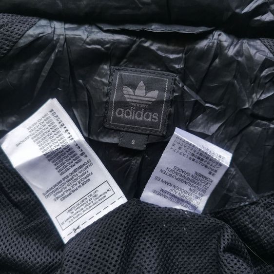 adidas Black Hooded Jacket รอบอก 41” รูปที่ 11