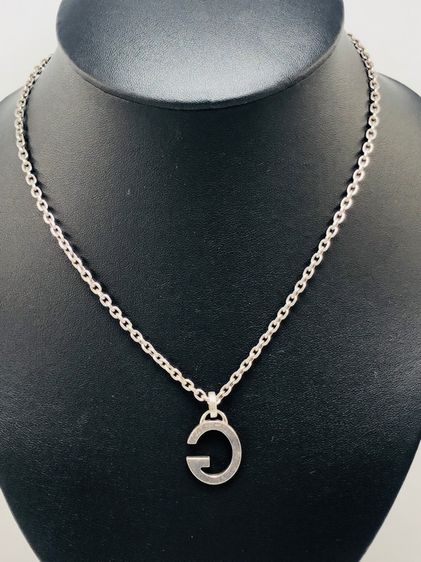 Gucci silver necklace (66838) รูปที่ 5