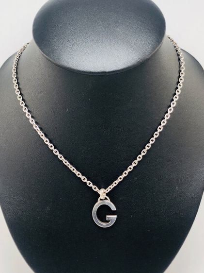 Gucci silver necklace (66838) รูปที่ 3
