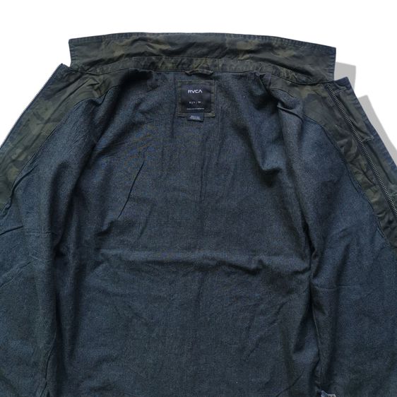 RVCA Camo Zipper Jacket รอบอก 42” รูปที่ 9