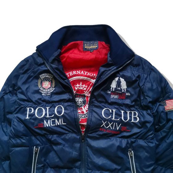Rivaldi Polo Club Full Zipper Jacket รอบอก 43” รูปที่ 6
