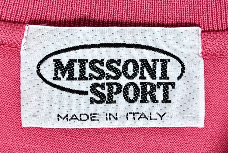 ⚠️MADE IN ITALY‼️เสื้อโปโล MISSONI SPORT ของแท้ แบรนด์เนมหรูจากอิตาลี  รูปที่ 2