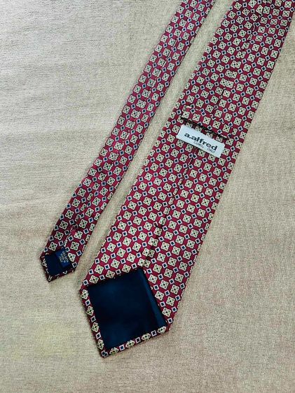 📌เนคไทวินเทจ 🌈a.alfred🌈SILK💯👔MADE IN ITALY👉ฝีมือการตัดเย็บผลิตในอิตาลีแท้💯 รูปที่ 2
