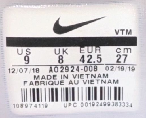 Nike air max 720 Size42.5 ส่งฟรี รูปที่ 6