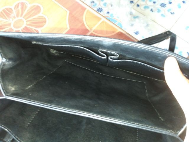 กระเป๋า Celine ทรงกล่องสีดำ  รูปที่ 11