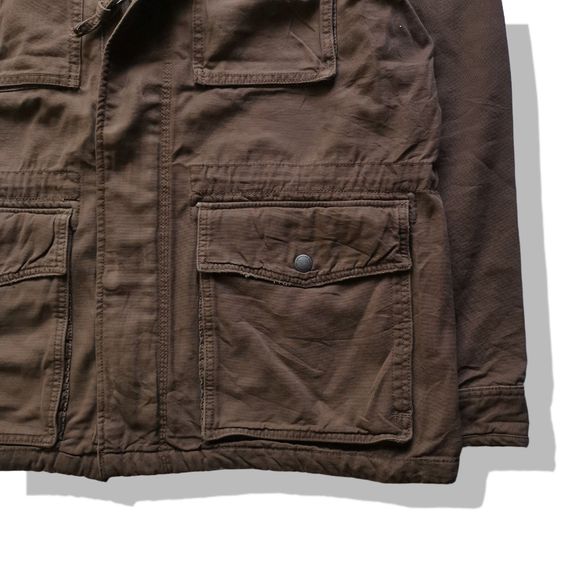 American Eagle Brown Military Jacket รอบอก 47” รูปที่ 4