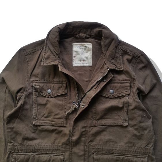 American Eagle Brown Military Jacket รอบอก 47” รูปที่ 5